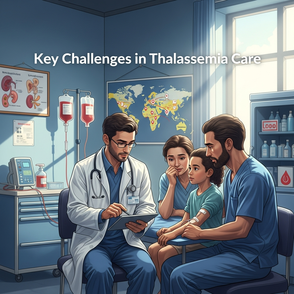 Challenges in thalassemia care