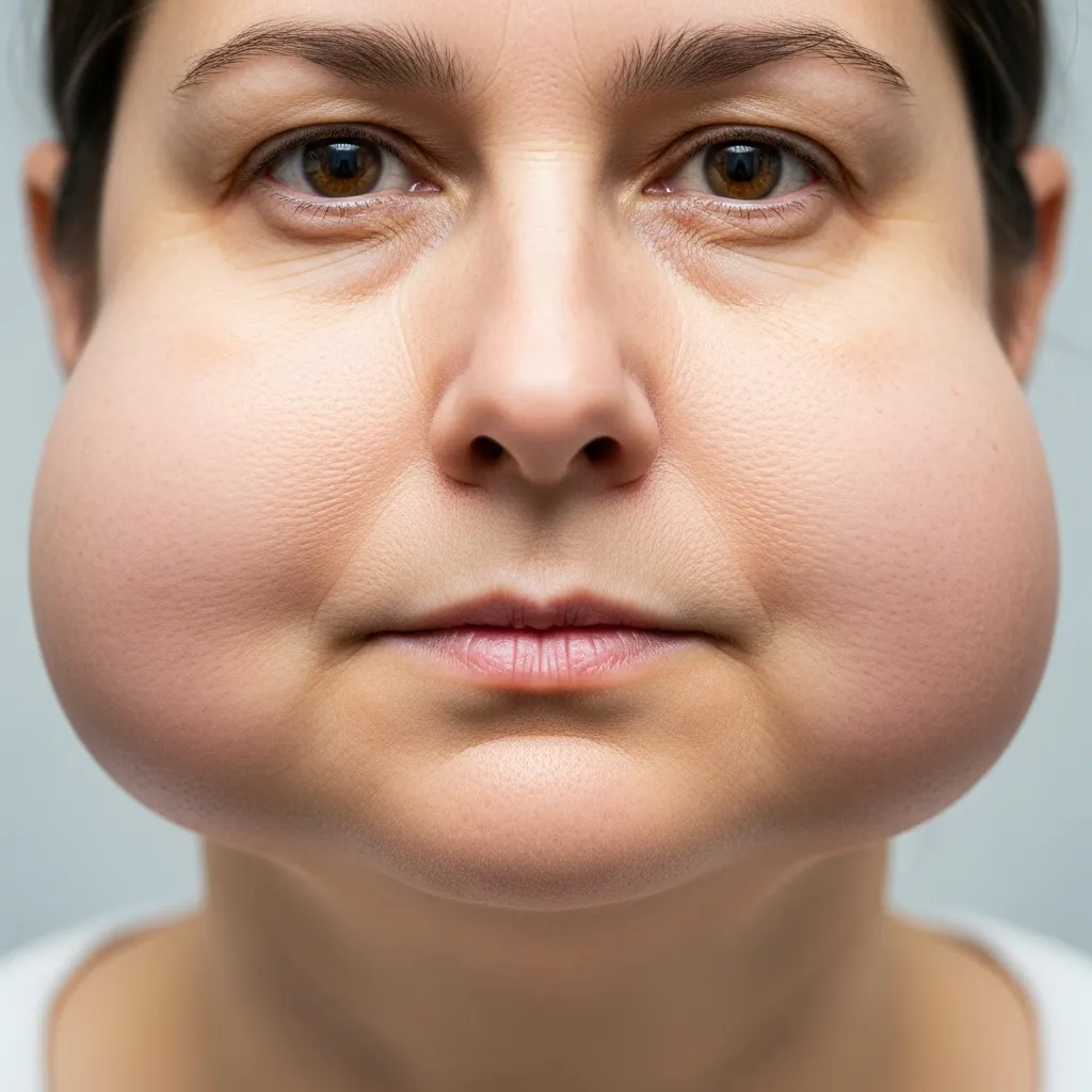 Chipmunk facies effects on face