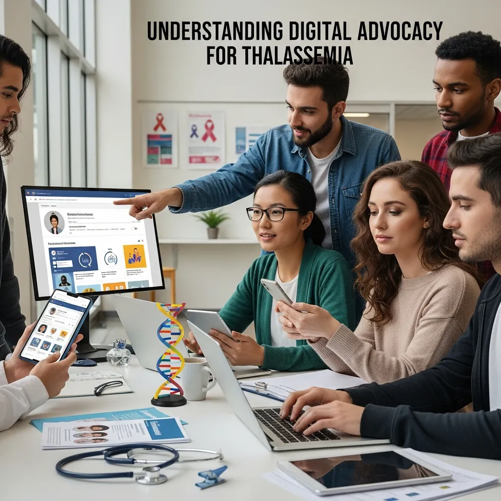 Digital advocacy campaign for thalassemia awareness