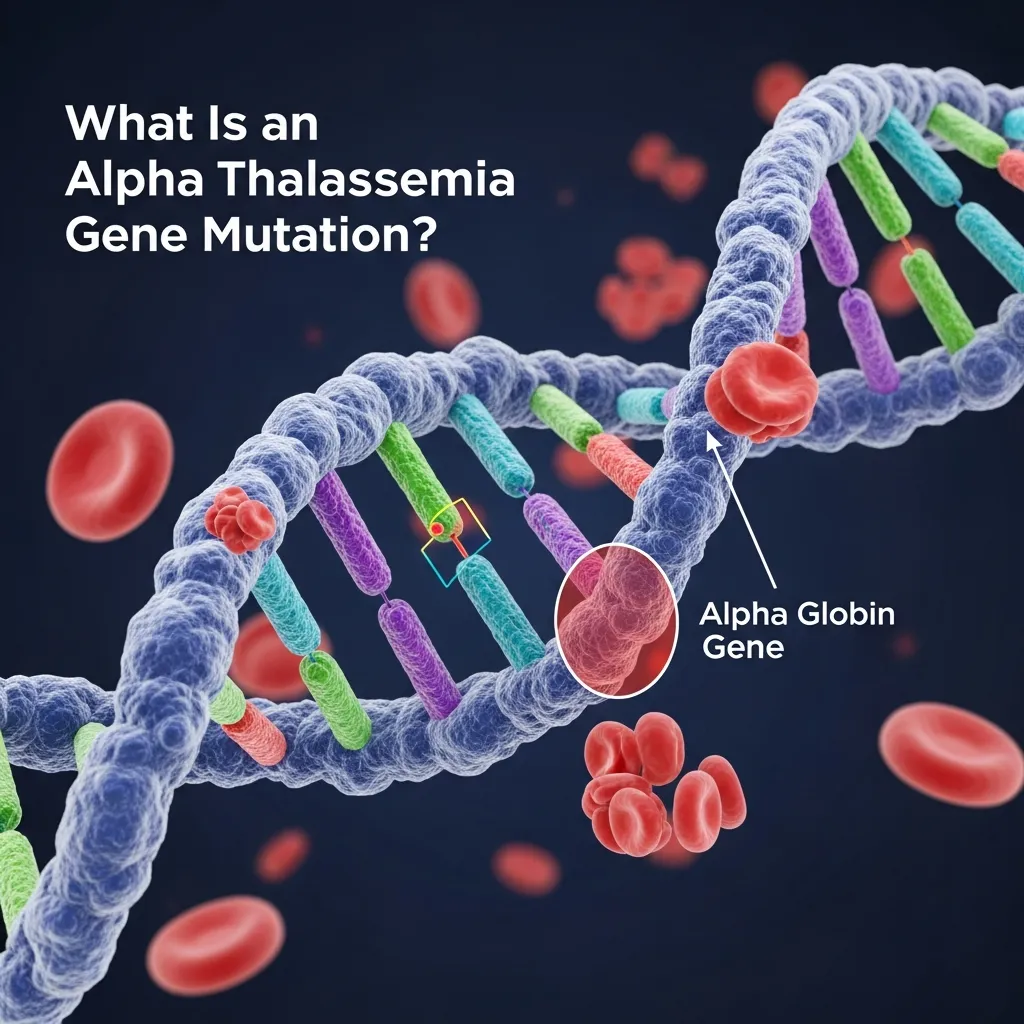 Alpha thalassemia gene mutation overview