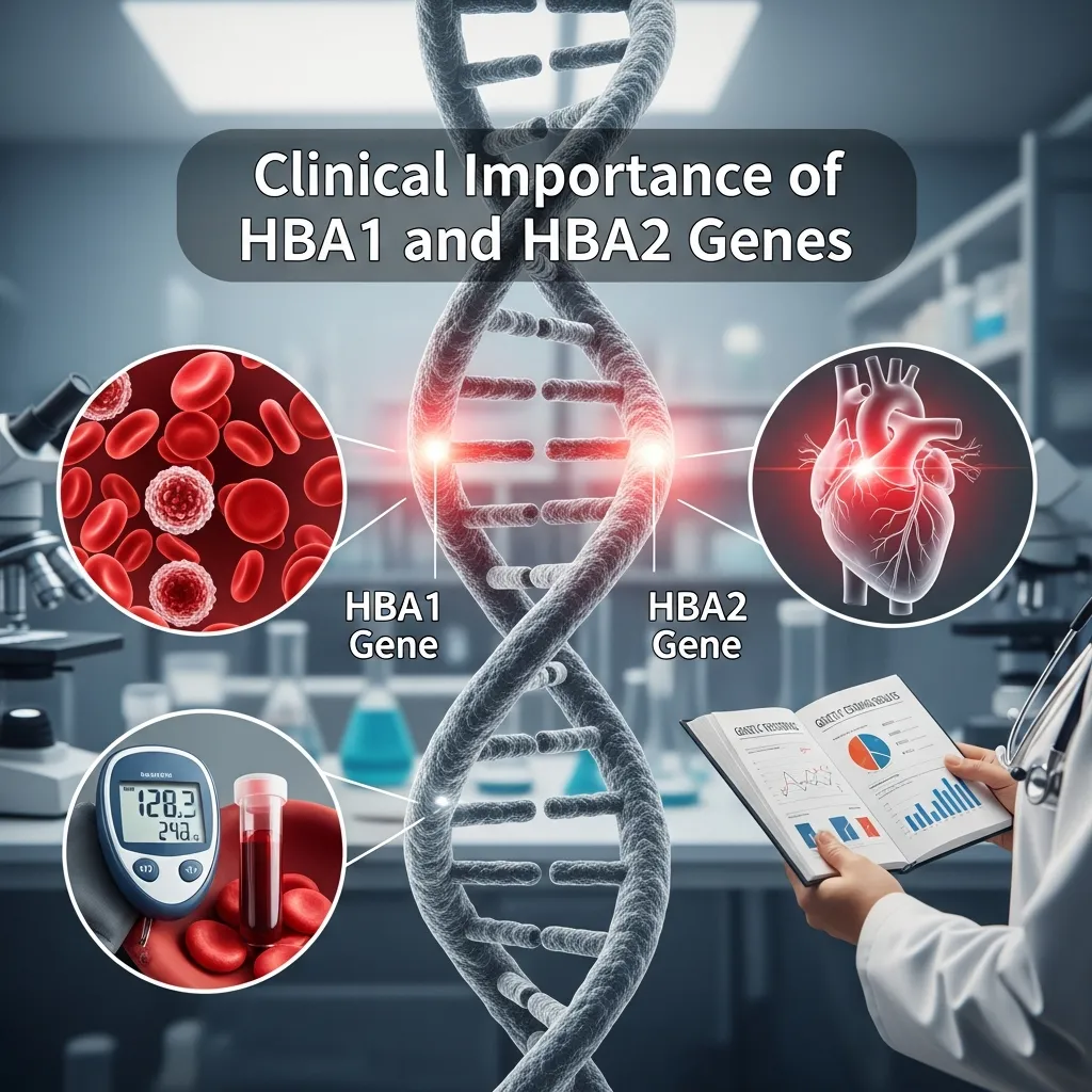 Clinical importance of HBA1 and HBA2 gene function