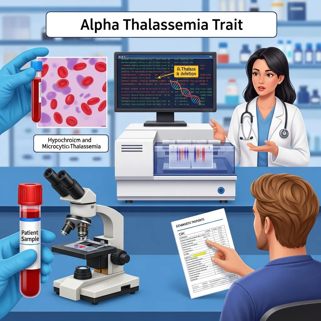 Diagnosis process for Alpha Thalassemia Trait