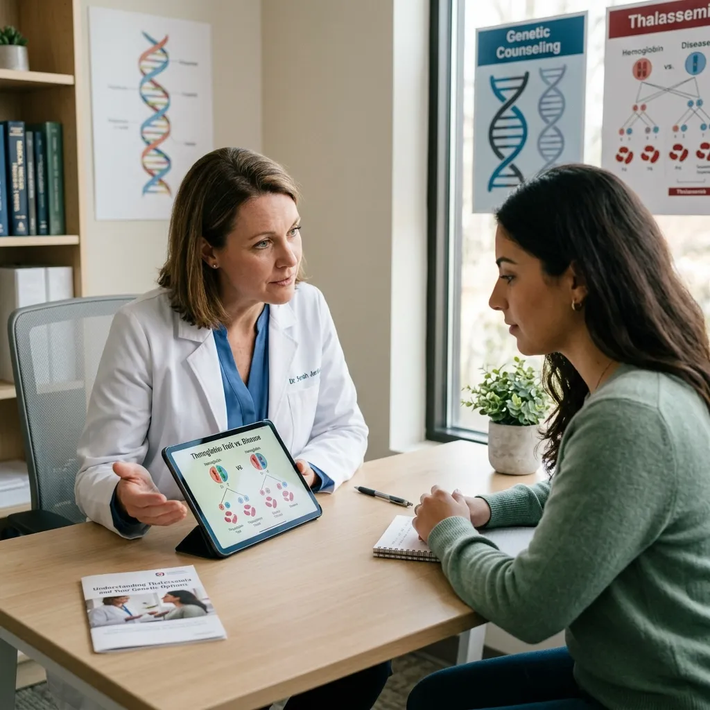 Genetic testing and counseling for thalassemia