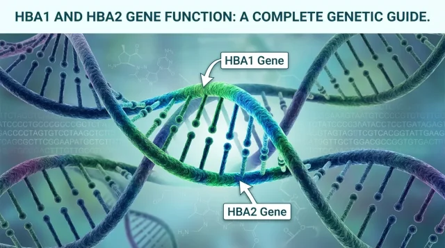 HBA1 and HBA2 Gene Function (2) HBA1 and HBA2 Gene Function